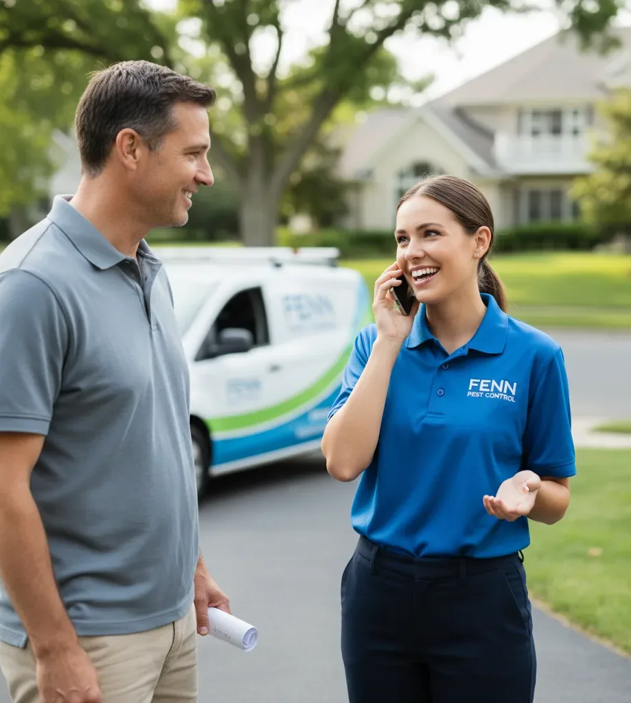 Fenn Pest Control customer support in Matamoras